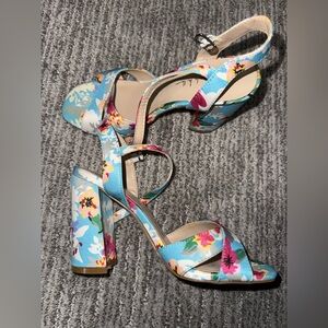 Floral heels